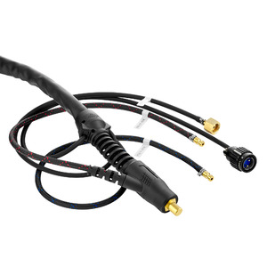 Горелка ПТК TIG TP 18 SUPER (ОКС 35-50, M16x1,5, б/р, 2-M PIN0201) 4м водяное охлаждение RLN1804, фото 3