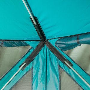 Шатер СЛЕДОПЫТ быстросборный, 2,1х2,1 м, h-2,05 м, S по полу 4,4 кв.м, цв. WATERFALL, фото 6