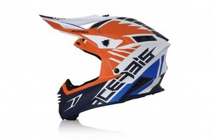 Шлем Acerbis X-TRACK Orange/Blue XS, фото 5