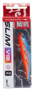 Воблер тонущий вертикальный LJ Pro Series SLIM VIB S 70.00/361, фото 4