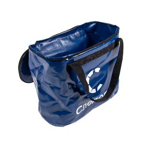 Сумка с крышкой СЛЕДОПЫТ для рыбы, ПВХ, 50х24х40см, цв. синий, фото 3