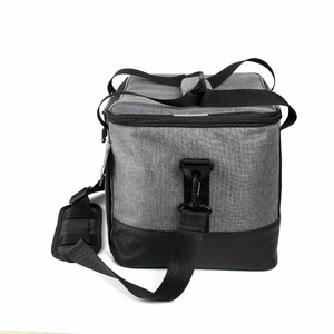 Сумка изотермическая СЛЕДОПЫТ Gray Line Pro, 23 л, цв. серый меланж, фото 5