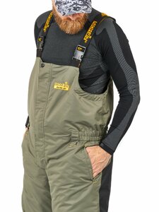 Костюм зимний Norfin ARCTIC 4 + 06(зеленый-черный р.XXXL), фото 12
