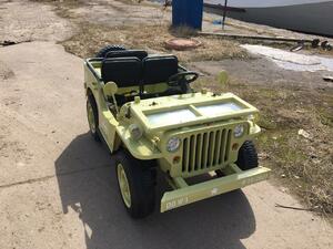 Детский автомобиль Toyland Jeep Willys YKE 4137 Matcha, фото 19