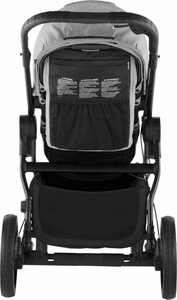 Коляска Baby Jogger City Select LUX Slate Набор 1(коляска+люлька+поднос), фото 8