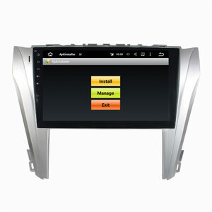 Штатная магнитола CARMEDIA KD-1030 DVD Toyota Camry 11.2014+ (V55) поддержка штатного усилителя и настроек машины, фото 3