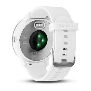 Garmin Vivoactive 3 серебристые с белым ремешком, фото 7