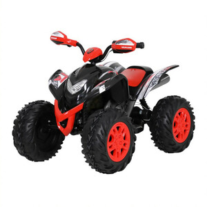 Детский электромобиль ROLLPLAY POWERSPORT ATV MAX 12V Black/Red, фото 1