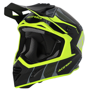 Шлем Acerbis X-TRACK 22-06 Black/Fluo-Yellow L, фото 1