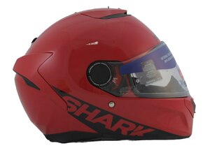 Шлем SHARK SPARTAN 1.2 BLANK Red Glossy S, фото 8