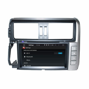 Штатная магнитола CARMEDIA KDO-8015 DVD Toyota LC PRADO 150 2009-2013 серебро, фото 6