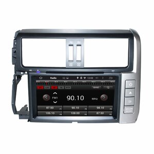 Штатная магнитола CARMEDIA KDO-8015 DVD Toyota LC PRADO 150 2009-2013 серебро, фото 7