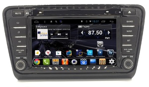 Штатная магнитола DayStar DS-7180HD Skoda Octavia A7 ANDROID 6, фото 1