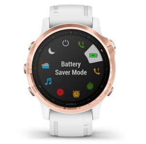Garmin Fenix 6S PRO розовое золото с белым ремешком, фото 7