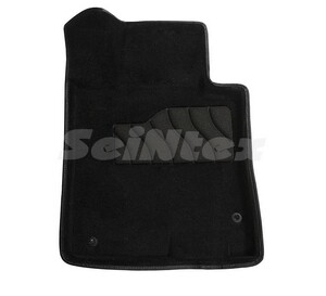 Ворсовые 3D коврики в салон Seintex для KIA K5 2020-н.в. (черные), фото 2