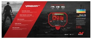 Металлоискатель Minelab Vanquish 540 Pro-Pack (катушка: V12 12 x9 дюймов Double-D, V8 8 x5 дюймов Double-D), фото 9