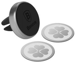 Магнитный держатель на воздуховод Baseus Magnet Car Mount (SUGENT-MO01) black, фото 4