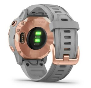Garmin Fenix 6S Sapphire розовое золото с серым ремешком, фото 9