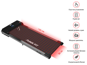 Беговая дорожка UNIXFIT R-200, фото 3