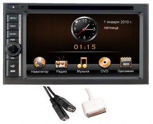 Штатная магнитола Intro CHR-7770 Universal 2DIN, фото 1