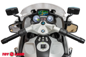 Детский мотоцикл Toyland BMW R 1200RT-P Серебро, фото 11