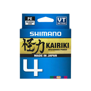 Леска плетёная SHIMANO Kairiki 4 PE 150 м разноцвет. 0.16 мм 8.1 кг, фото 1