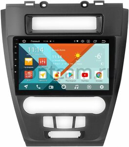 Штатная магнитола Ford Fusion 2006-2012 Wide Media KS10-296-QR-3/32 DSP CarPlay 4G-SIM Android 10 (API 29), фото 1