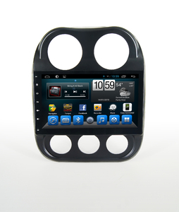 Штатная магнитола CARMEDIA QR-1086 DVD Jeep Compass 2011+, фото 2