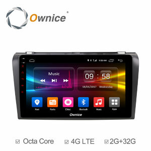 Штатная магнитола CARMEDIA OL-9503 DVD Mazda3 2003-2009 (BK), фото 1
