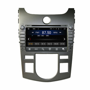Штатная магнитола CARMEDIA KD-8045 DVD Kia Cerato II 2008-2013 (TD) с климат-контролем, фото 4