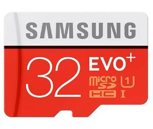 Карта памяти Samsung microSDHC EVO Plus 32Gb UHS-1 20-95MBs, фото 1