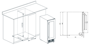 Винный шкаф Meyvel MV28-KBT2, фото 10