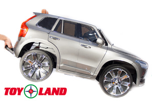 Детский автомобиль Toyland Volvo XC 90 Серебро, фото 11