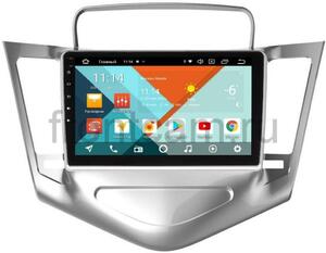 Штатная магнитола Wide Media KS9-128QR-3/32 DSP CarPlay 4G-SIM для Chevrolet Cruze I 2009-2012 (серебро) на Android 10, фото 1