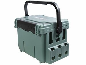 Ящик рыболовный Meiho BUCKET MOUTH BM-7000 Green 475x335x320, фото 5
