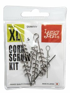 Спирали LJ Pro Series CORKSCROW KIT XL для крепл. силикон. приманок 6шт., фото 2