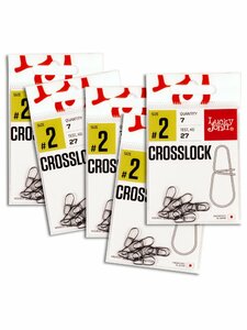 Застежки LJ Pro Series CROSSLOCK 002 5х7шт. набор, фото 2