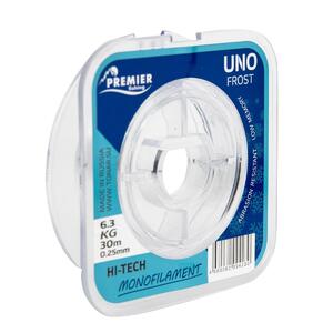 Леска UNO FROST 0,25mm/30m Clear Nylon PREMIER fishing (PR-UF-T-025-30), фото 2
