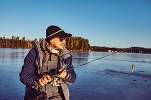 Удилище зимнее Lucky John X-TECH ZANDERIX 93см, фото 10