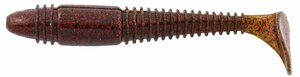 Виброхвосты съедобные LJ Pro Series TIOGA FAT 4.5in (11.40)/PA03 4шт., фото 3