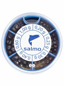 Грузила Salmo ДРОБИНКА PL 6 секц. станд. 050г набор, фото 2