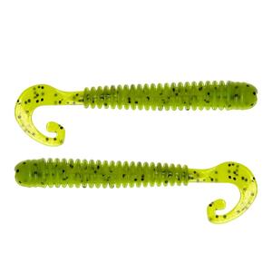 Твистер Credo Long Body 2,95"/7,5 см Pepper Lime 12шт. (HS-9-009) Helios (0), фото 2