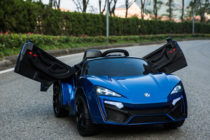 Детский автомобиль Toyland Lykan Hypersport 4х4 QLS 5188 Синий, фото 10