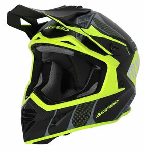 Шлем Acerbis X-TRACK 22-06 Black/Fluo-Yellow XL, фото 1