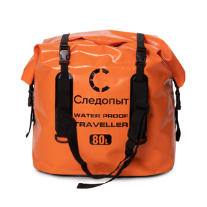 Гермосумка СЛЕДОПЫТ - Traveller, 80 л, цв. оранжевый/18/, фото 2