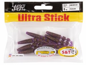 Слаги съедобные искусственные LJ Pro Series ULTRA STICK 2,7in (06.80)/S13 8шт., фото 4