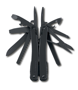 Мультитул Victorinox SwissTool Spirit XBS, 105 мм, 25 функций, черный, нейлоновый чехол, фото 1