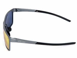 Очки поляризационные Gamakatsu G-Glasses Alu GREY RED MIRROR, фото 3