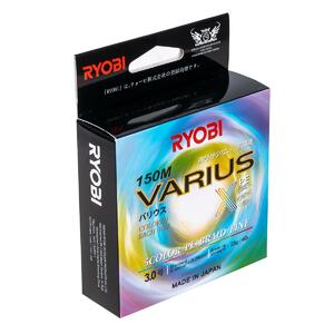 Шнур VARIUS PE8X-150MI 3.0# Multi Colour 0,285мм Ryobi, фото 3