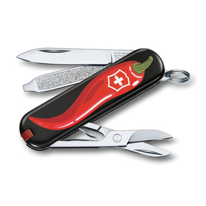 Нож-брелок Victorinox Classic LE 2019, 58 мм, 7 функций, "Chili Peppers", фото 2